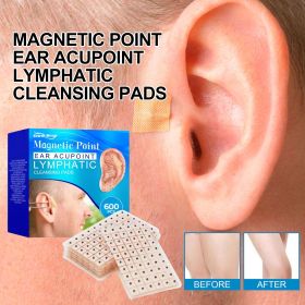 South Moon Magnetic Point Ear Acupoint lymphatic Cleansing Pads, Relieve Lymphatic Swelling Body Sculpting Body Care Ear Point Patch